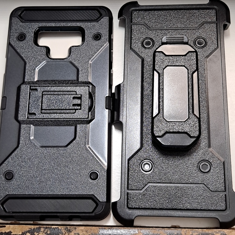 case clip for samsung note 9 color black new